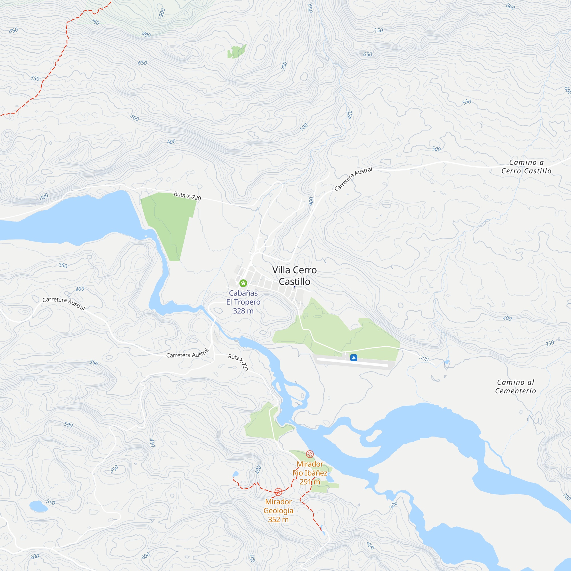 Cabañas Ma Ju map
