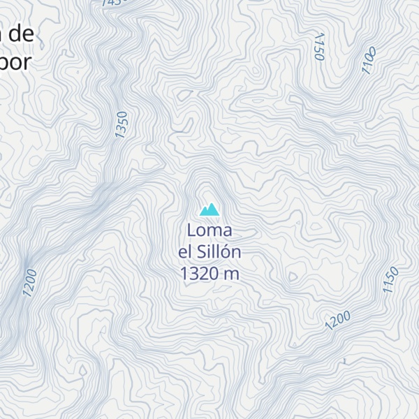 Map of Loma el Sillón