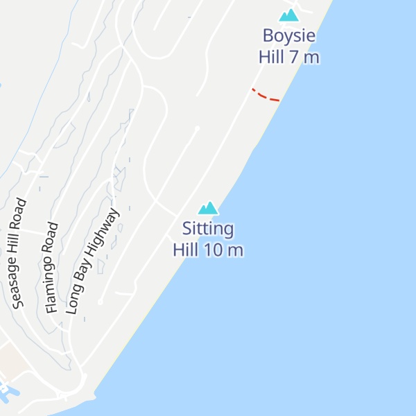 Map of Sitting Hill