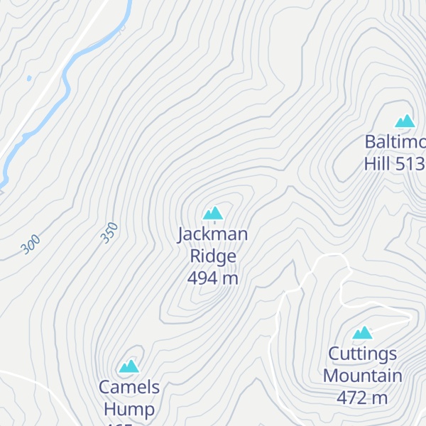 Map of Jackman Ridge