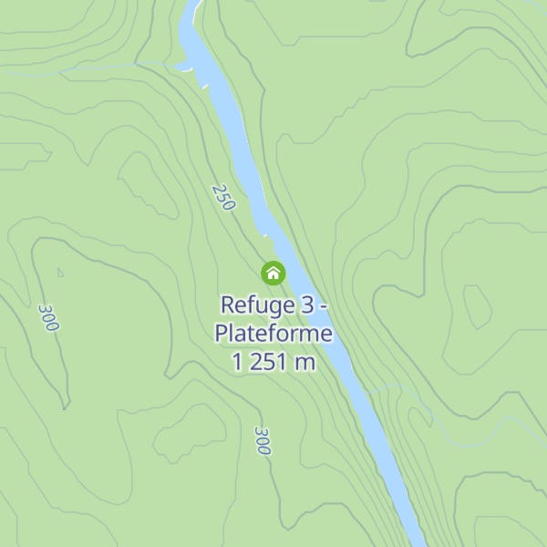 Map of Refuge 3 - Plateforme 1