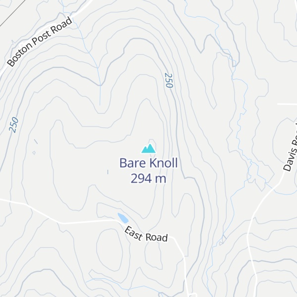 Map of Bare Knoll