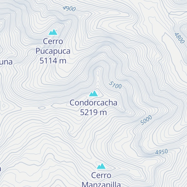 Map of Condorcacha
