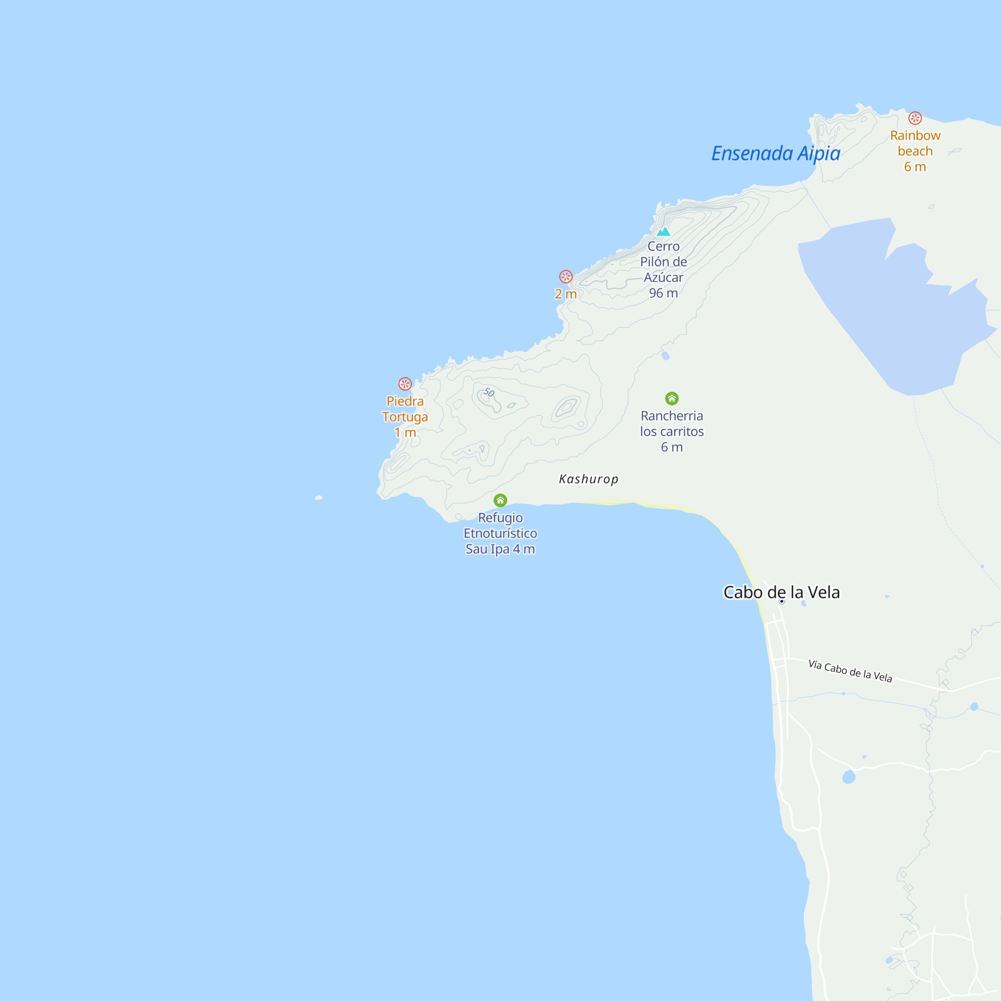 Refugio Etnoturístico Sau Ipa map