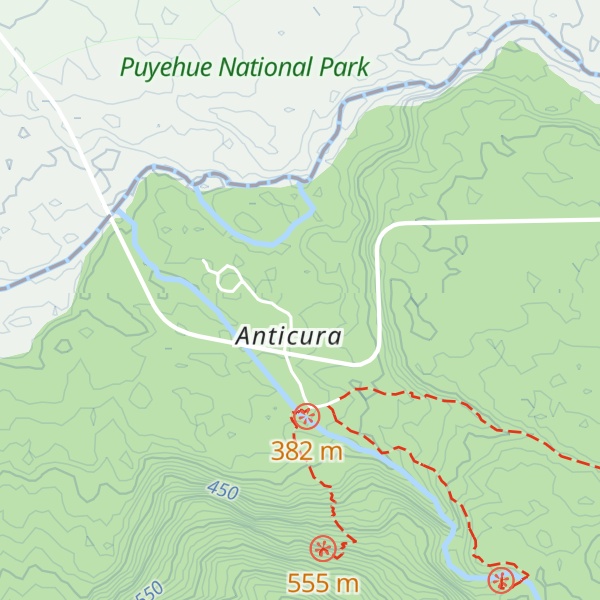 Map of Cabañas
