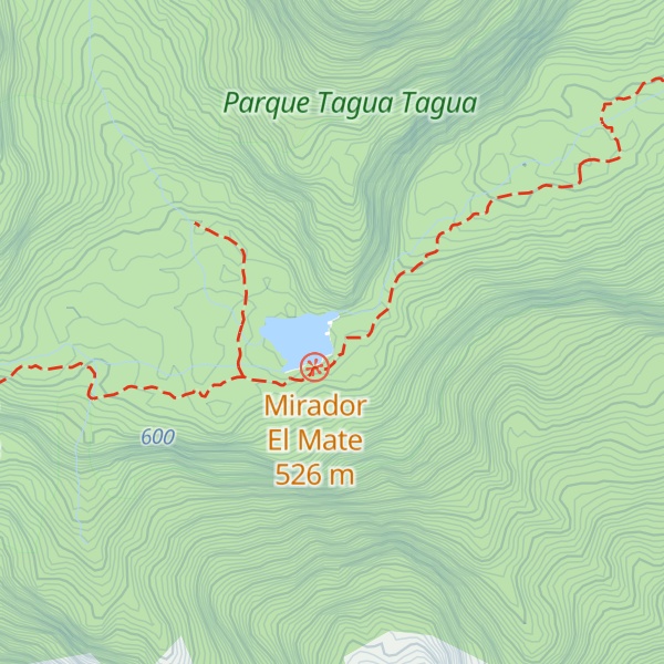 Map of Refugio Los Alerces