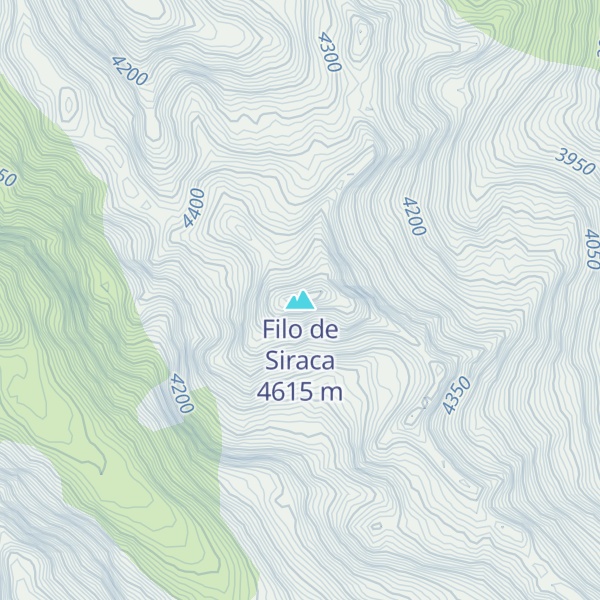 Map of Filo de Siraca