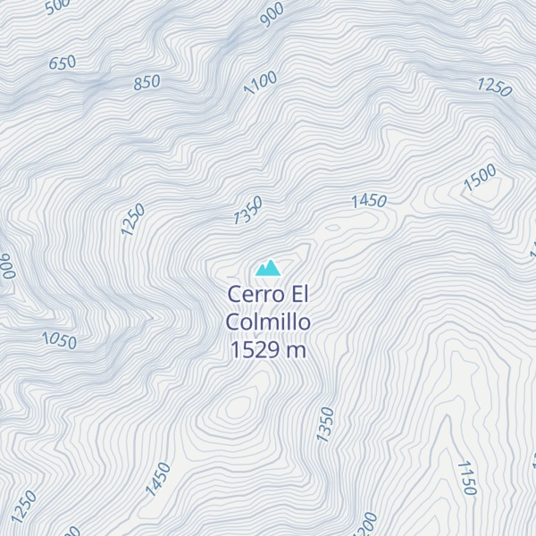 Map of Cerro El Colmillo