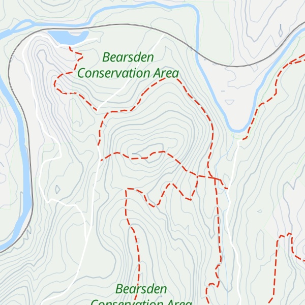 Map of Bemis Hill