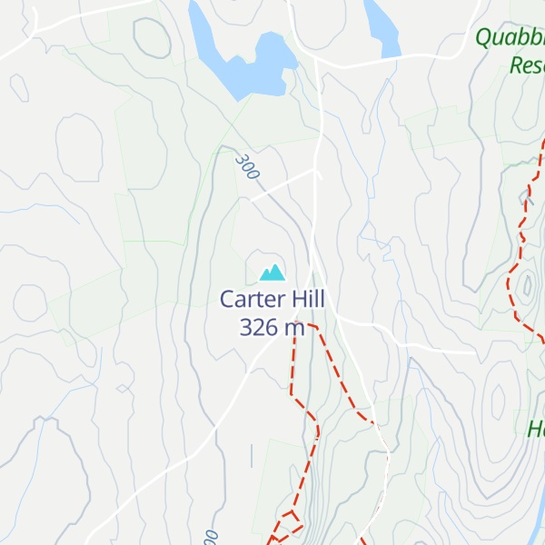 Map of Carter Hill