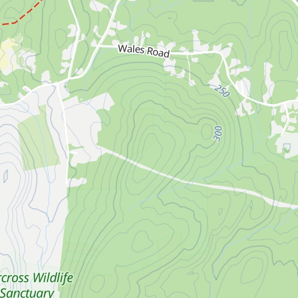 Map of Rattlesnake Mountain