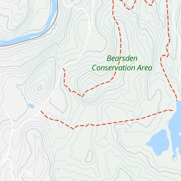 Map of Round Top