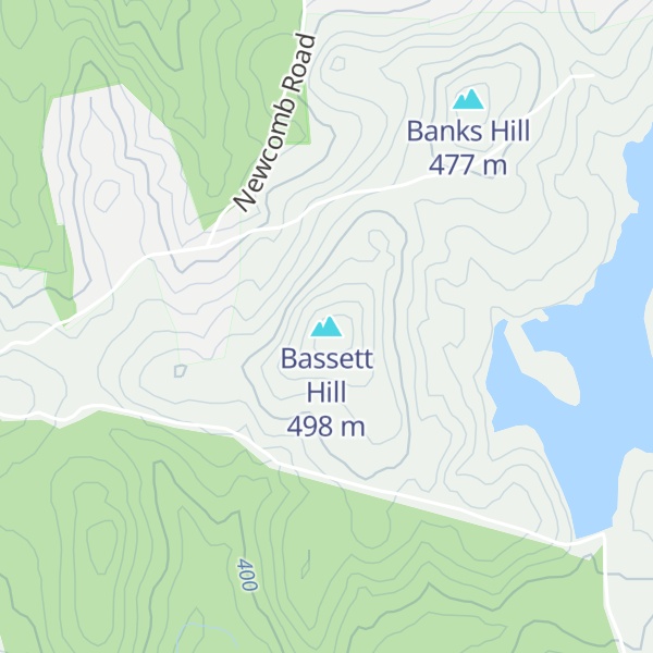 Map of Bassett Hill