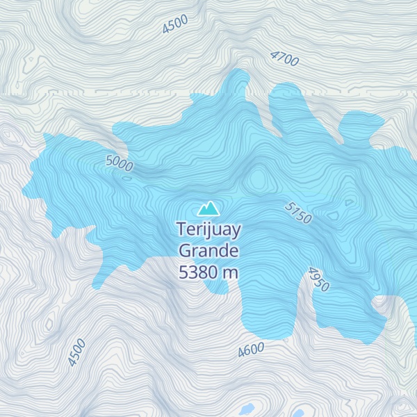 Map of Terijuay Grande
