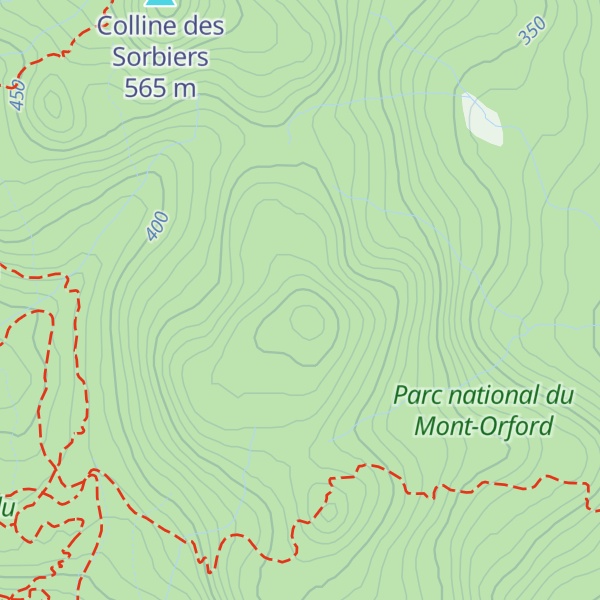 Map of Massif des Chênes