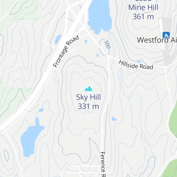 Map of Sky Hill