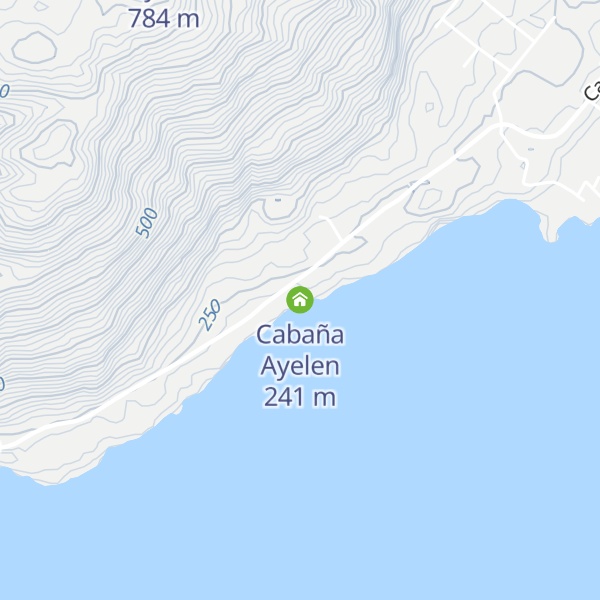 Map of Cabaña Ayelen
