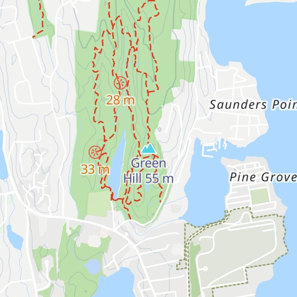 Map of Green Hill