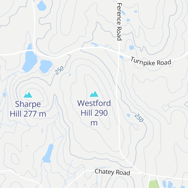 Map of Westford Hill