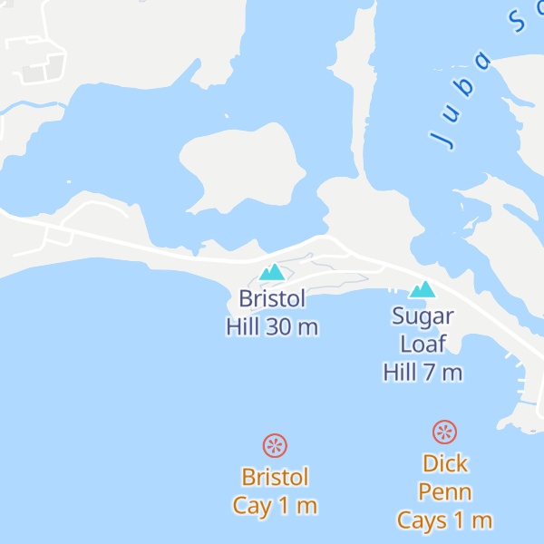 Map of Bristol Hill