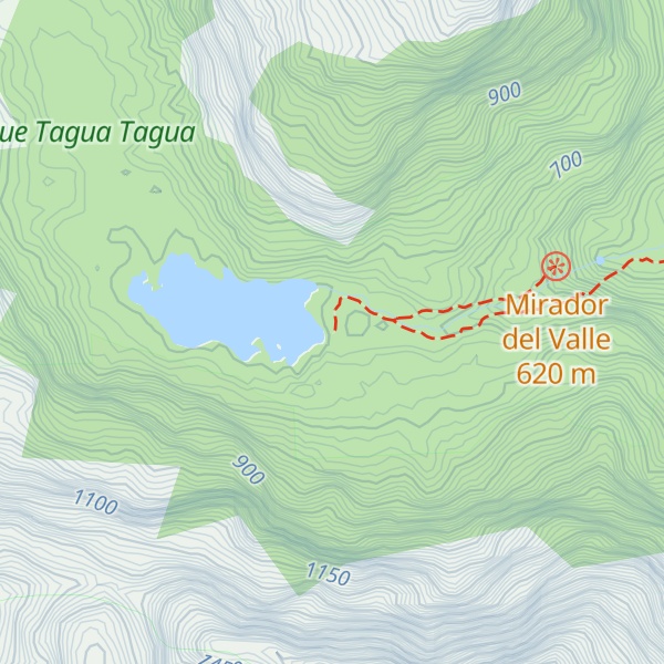 Map of Refugio Quetrus