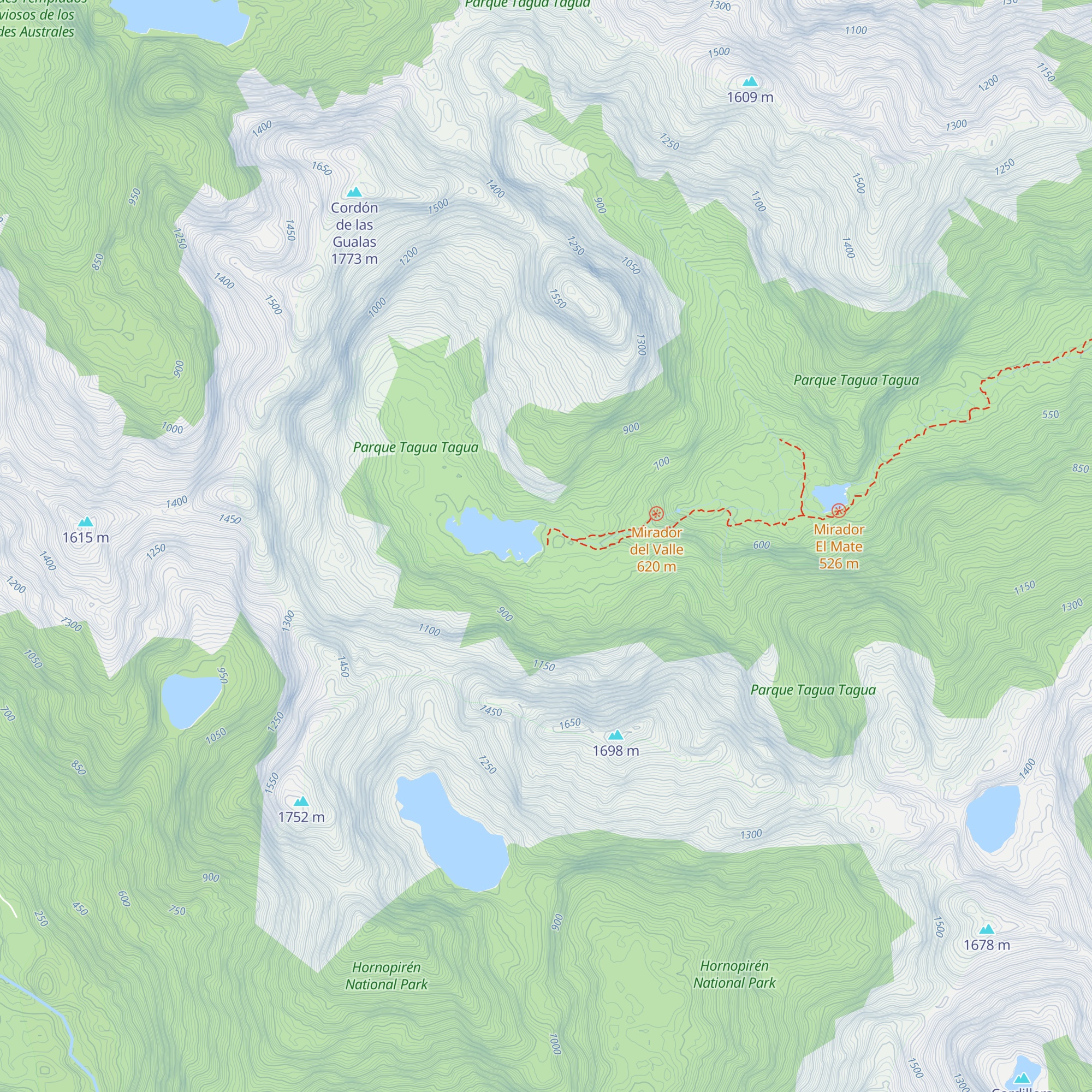 Refugio Quetrus map
