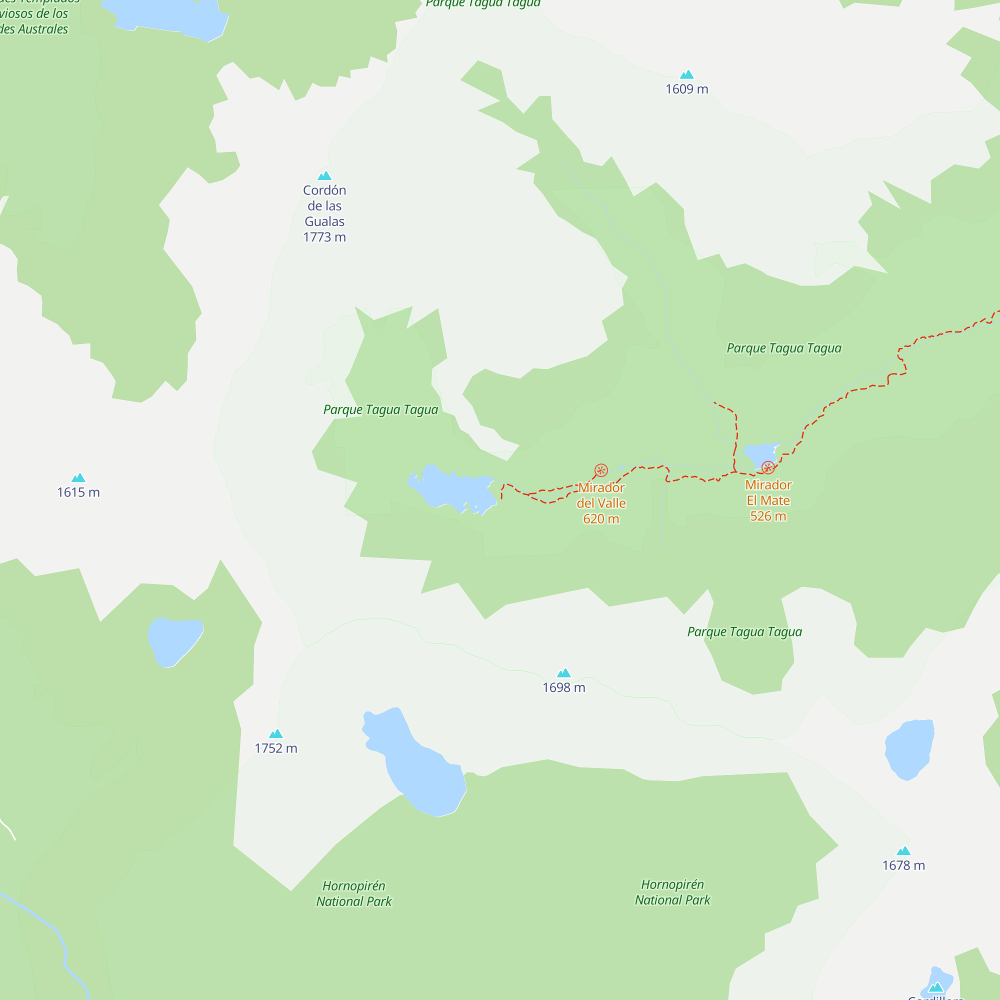 Refugio Quetrus map