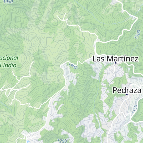Map of Loma del Viento