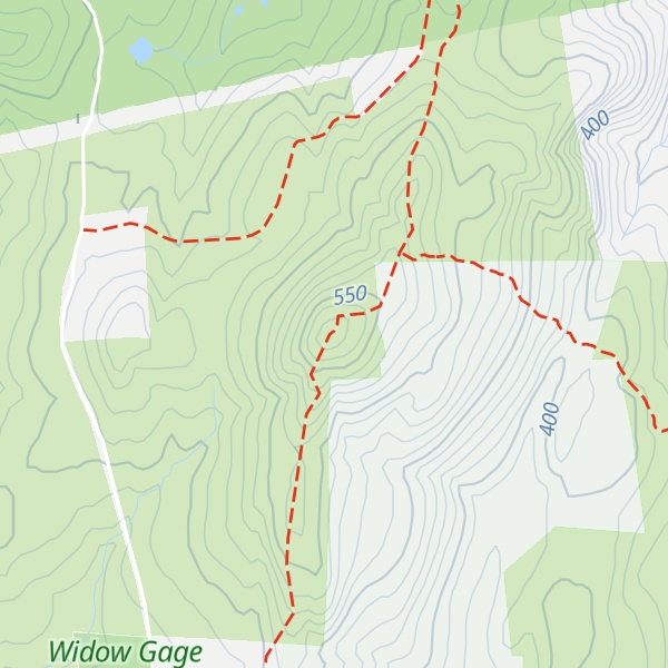 Map of Little Monadnock Mountain