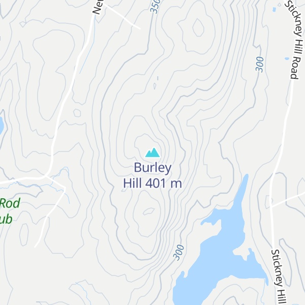 Map of Burley Hill
