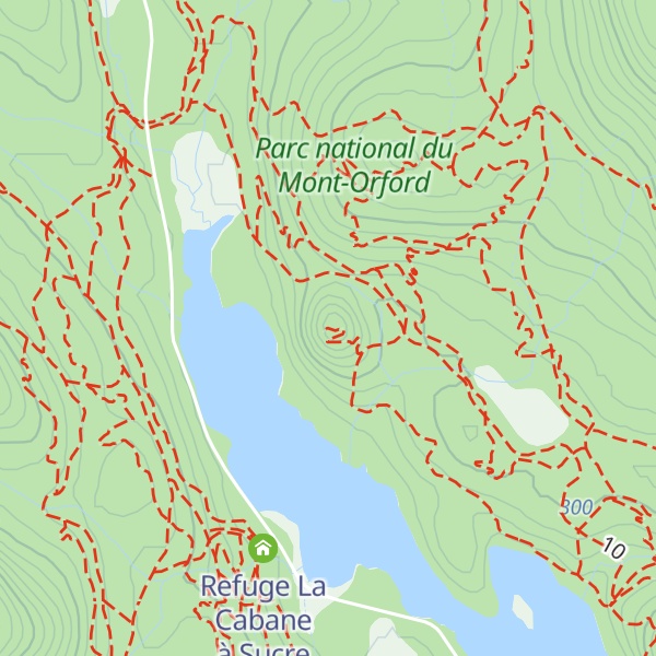 Map of Colline de la Serpentine
