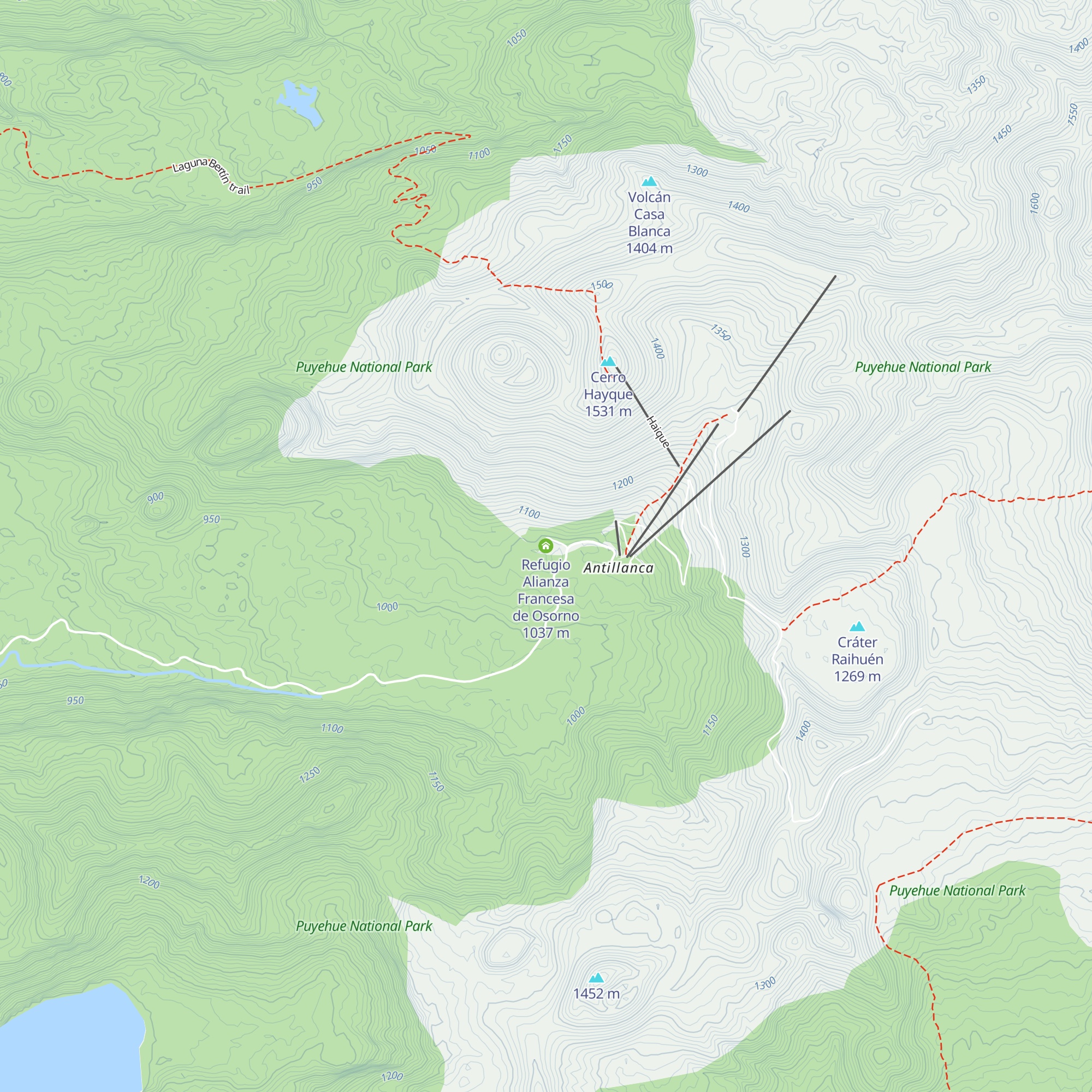 Refugio Alianza Francesa de Osorno map