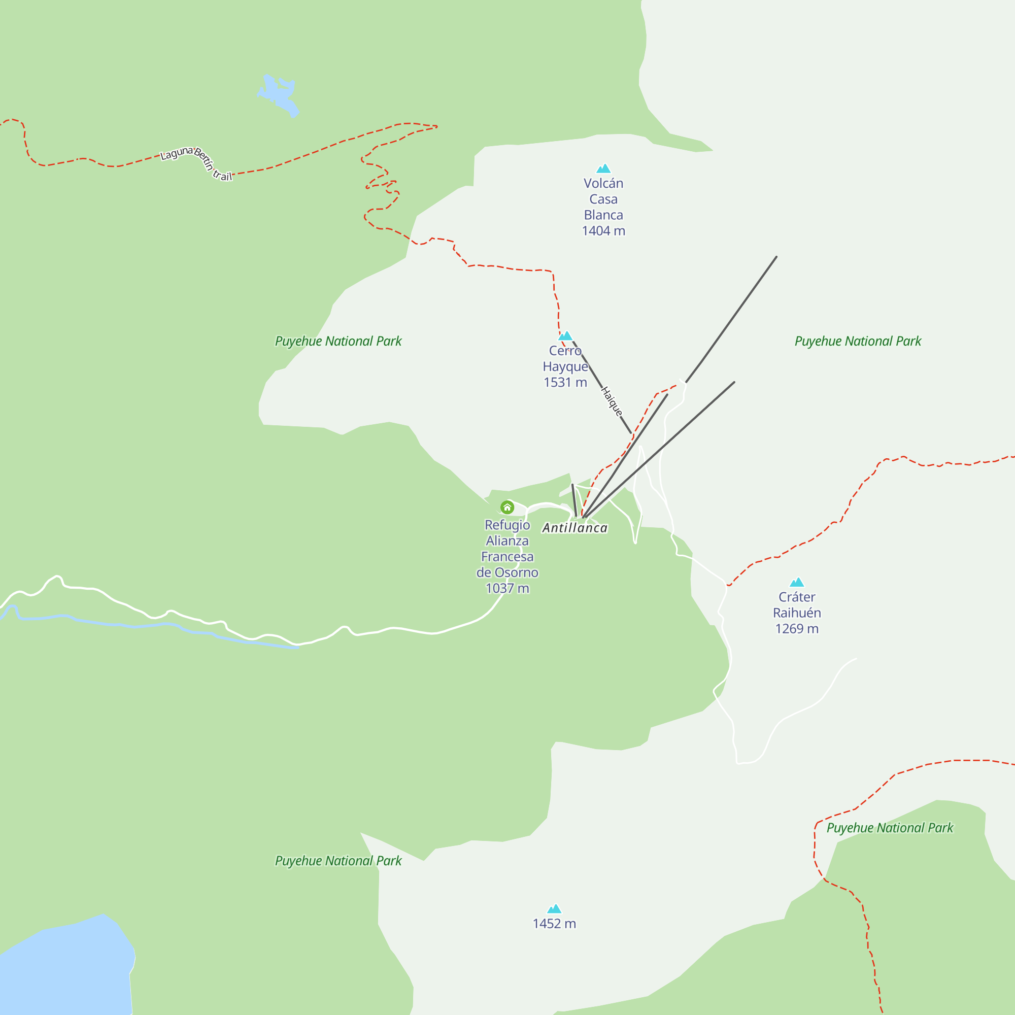 Refugio Alianza Francesa de Osorno map