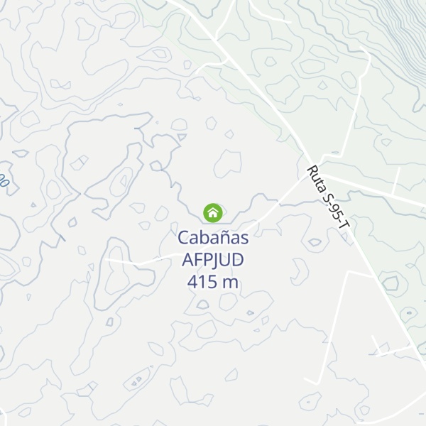 Map of Cabañas AFPJUD