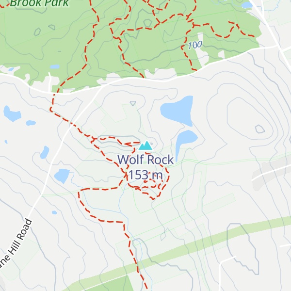 Map of Wolf Rock