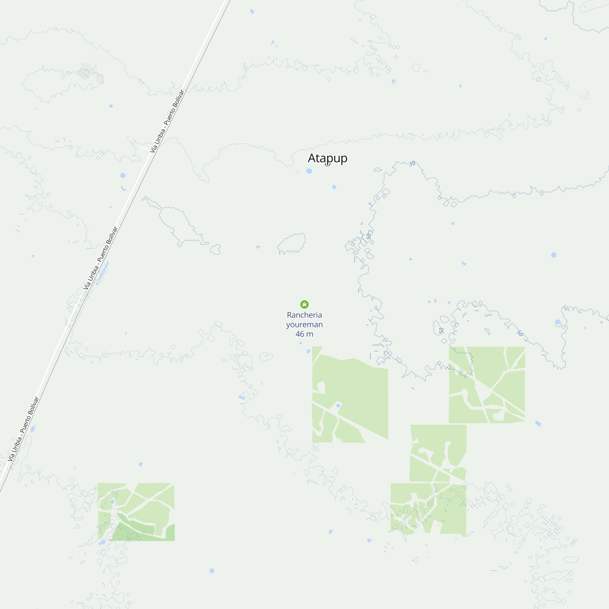 Rancheria youreman map