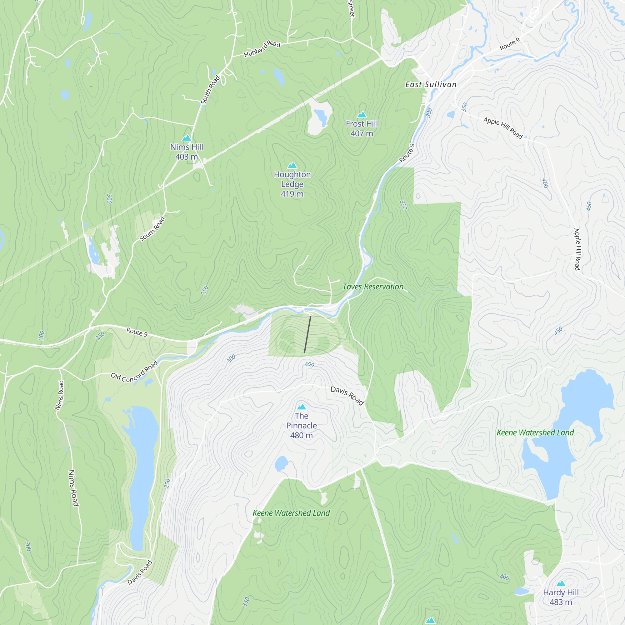 Main Lodge map