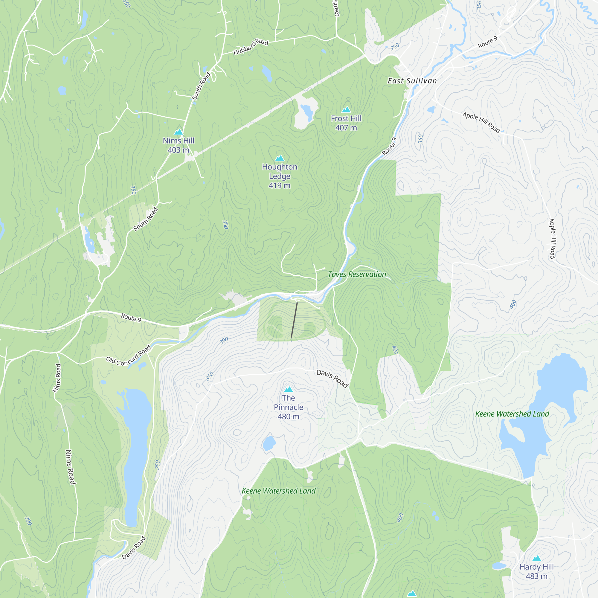 Main Lodge map