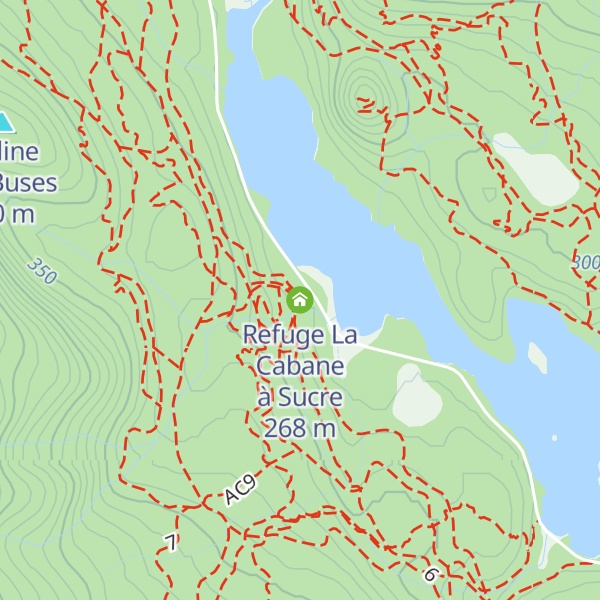 Map of Refuge La Cabane à Sucre