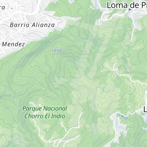Map of Loma de Pío