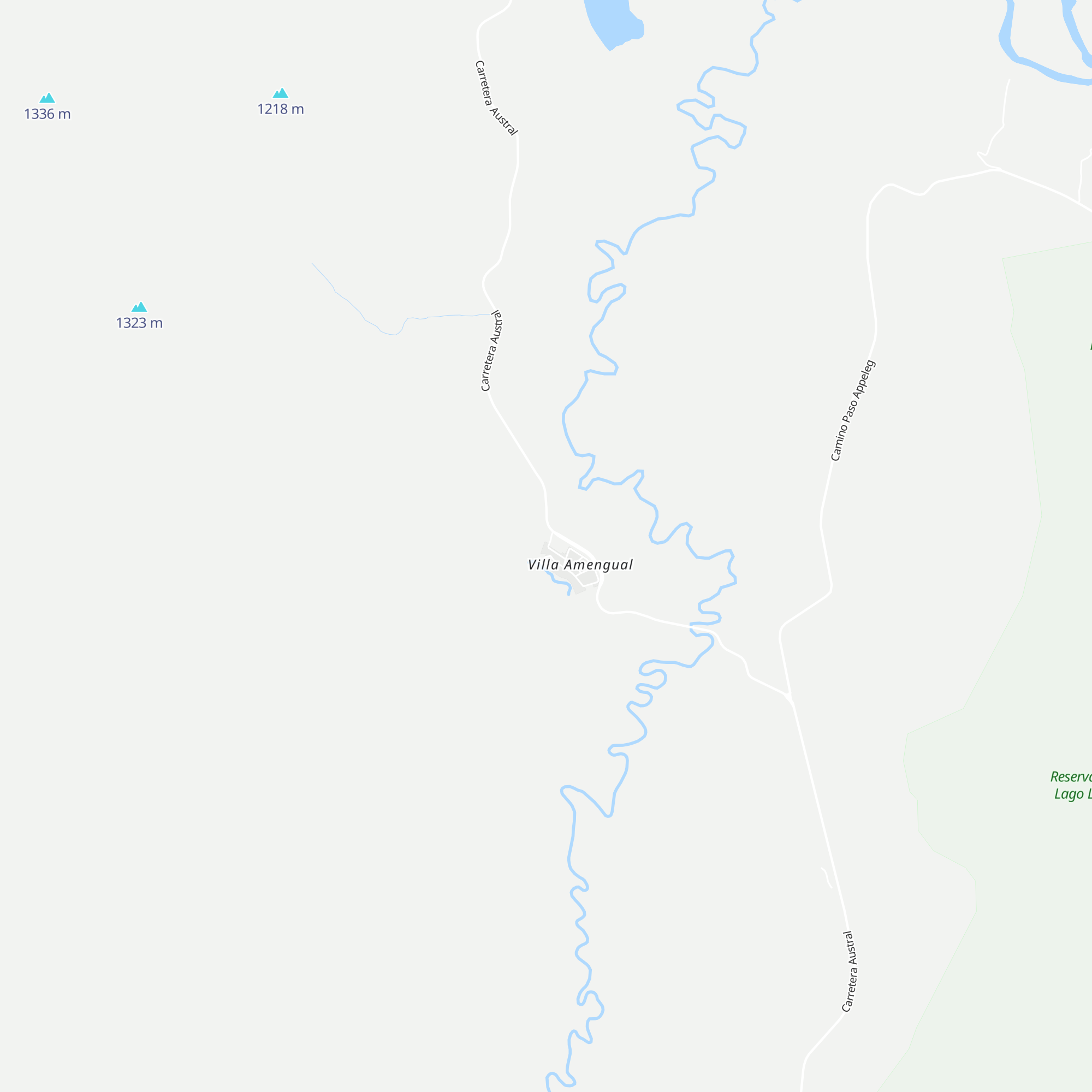 Refugio para Ciclistas map