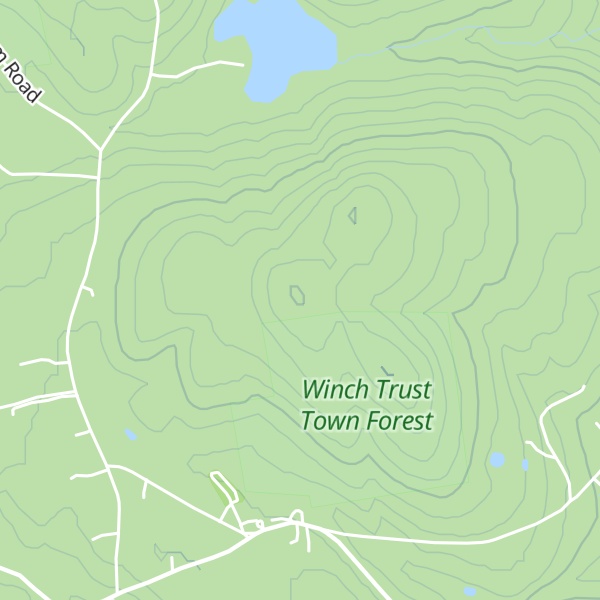 Map of Winch Hill