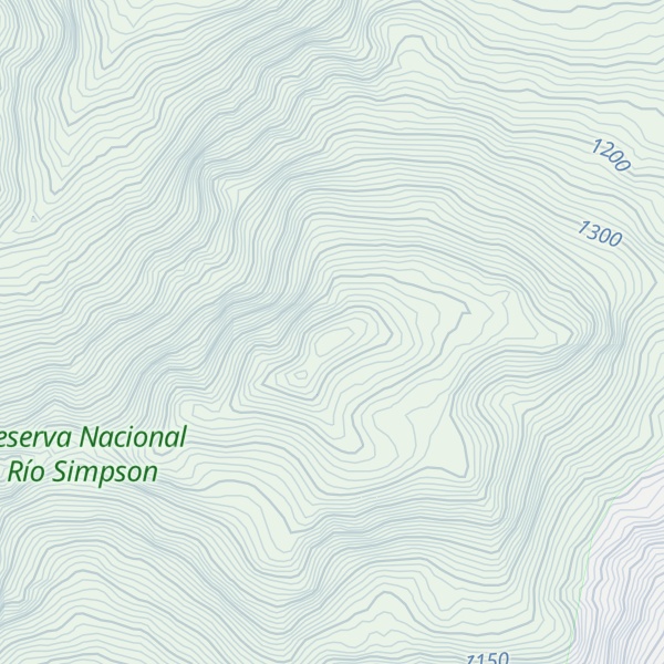 Map of Cerro Cono Negro