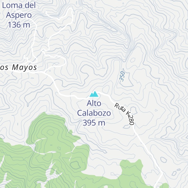 Map of Alto Calabozo