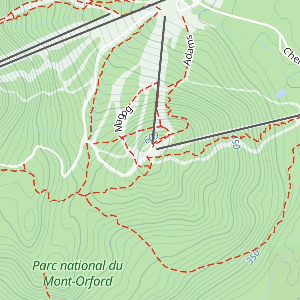 Map of Mont Giroux