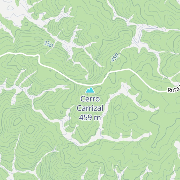 Map of Cerro Carrizal