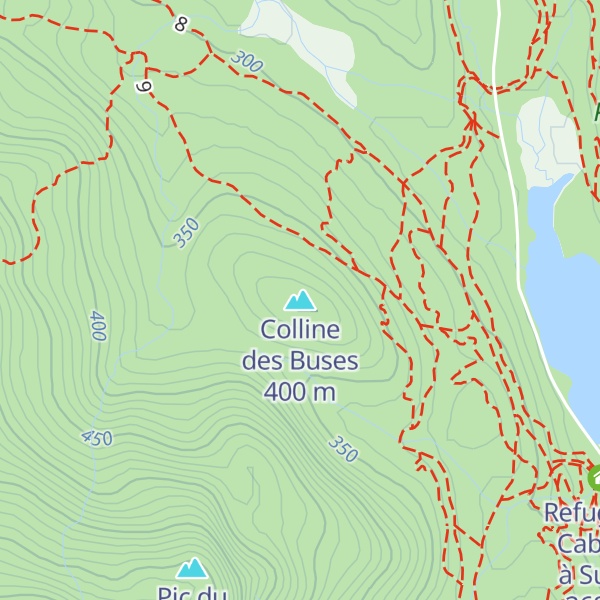 Map of Colline des Buses