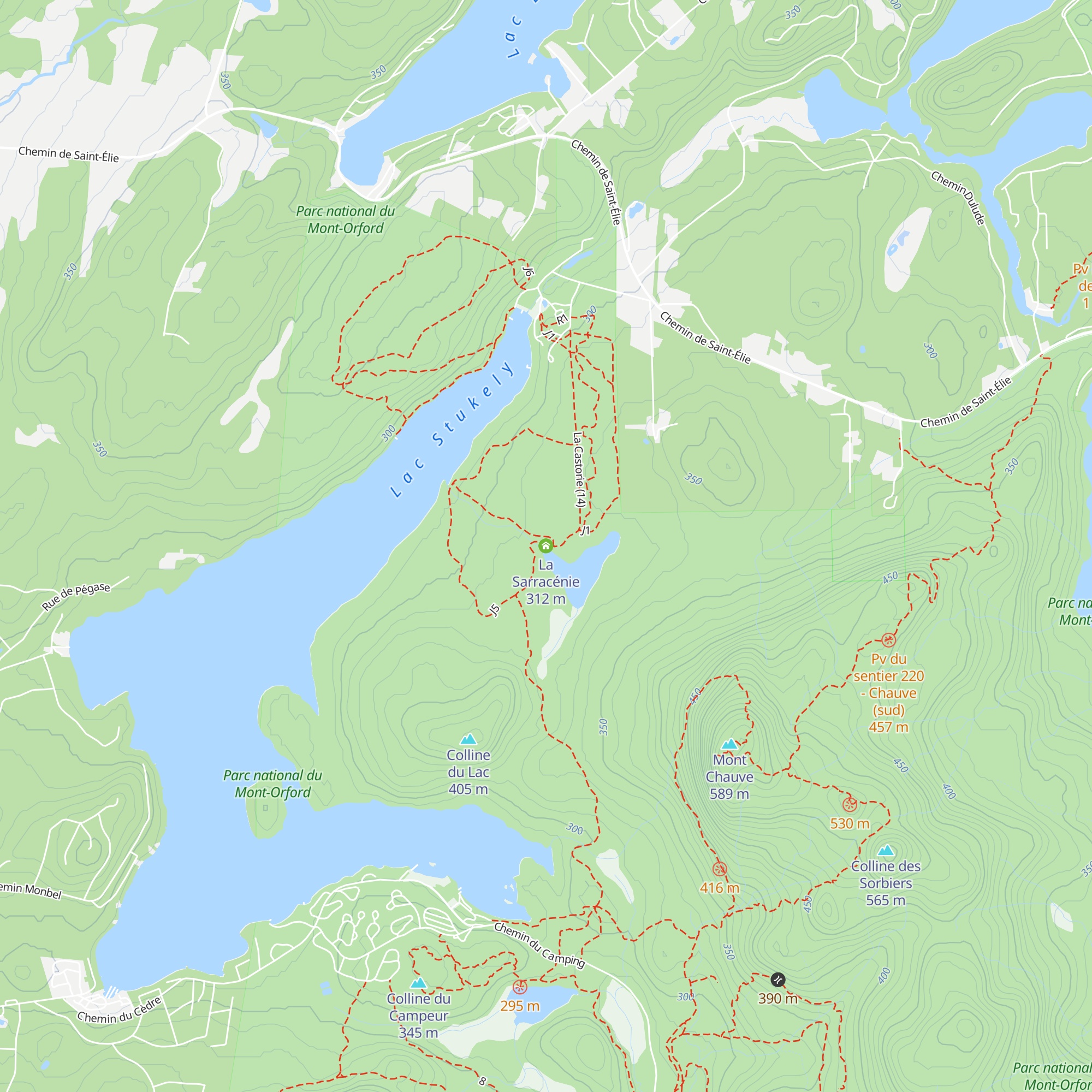 La Sarracénie map