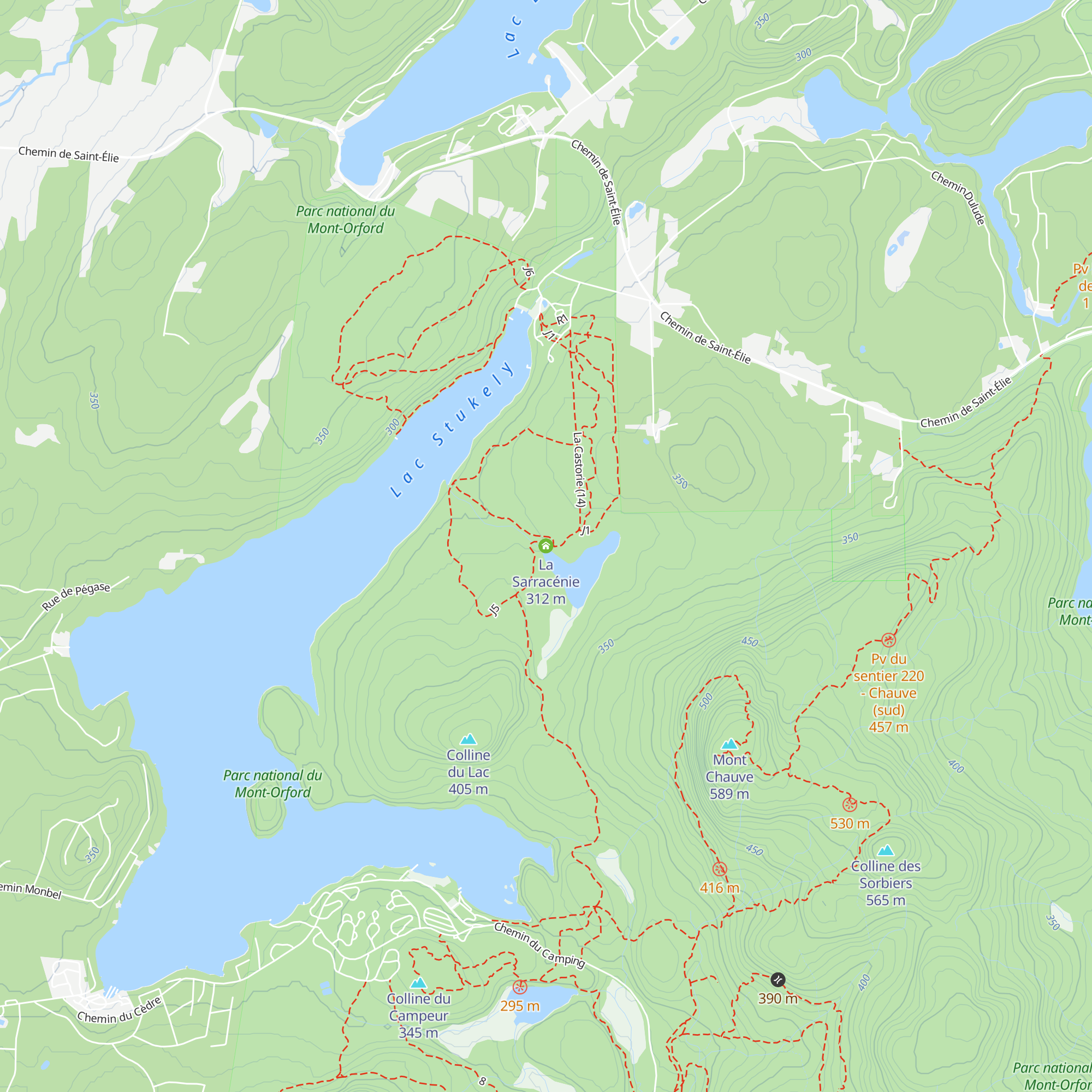 La Sarracénie map