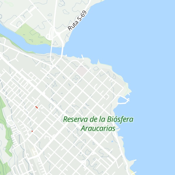 Map of Cabañas de Colores